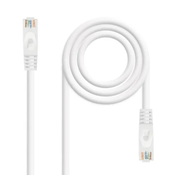 Nanocable Cable de Red RJ45 UTP LSZH Cat.6A 25cm Blanco 