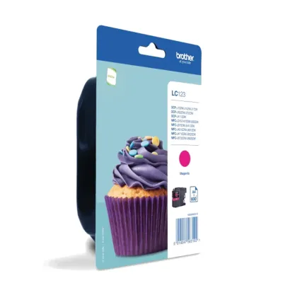 Cartucho de Tinta Original Brother LC-123M/ Magenta Cartucho de Tinta Original Brother LC-123M/ Magenta