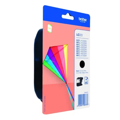 Cartucho de Tinta Original Brother LC-223BKBP/ Negro Cartucho de Tinta Original Brother LC-223BKBP/ Negro