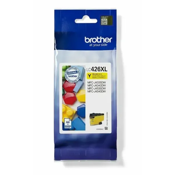 Cartucho de Tinta Original Brother LC-426 XL Alta Capacidad/ Amarillo