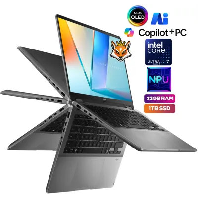 ASUS VivoBook OLED 14 Flip TP3407SA-QL064W Intel Core Ultra 7
