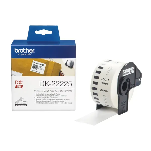 Brother DK-22225 Rollo Etiquetas para Impresora
