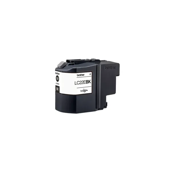Cartucho de Tinta Original Brother LC-22EBK XL Alta Capacidad/ Negro