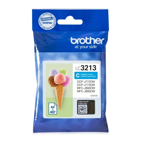 Cartucho de Tinta Original Brother LC-3213C/ Cian
