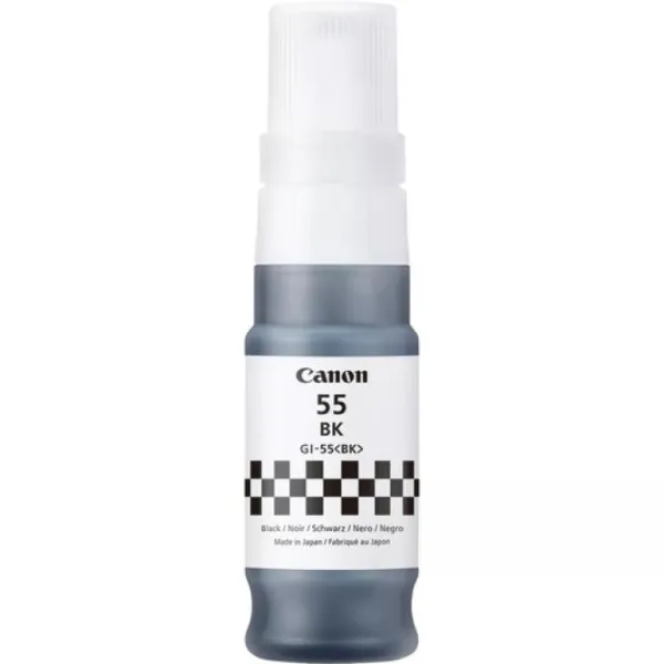 Botella de Tinta Original Canon GI-55/ Negro