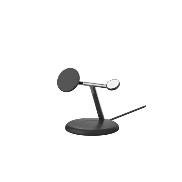 Belkin WIZ023VFBK cargador de dispositivo móvil Auriculares, Smartphone, Reloj inteligente Negro USB Cargador inalámbrico Interi