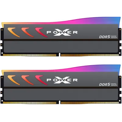 Silicon Power XPOWER Storm RGB Grey KIT 32GB DDR5 6000MHz 1.35v Silicon Power XPOWER Storm RGB Grey KIT 32GB DDR5 6000MHz 1.35v