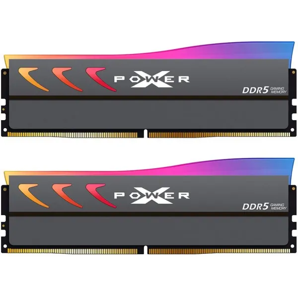 Silicon Power XPOWER Storm RGB Grey KIT 32GB DDR5 6000MHz 1.35v CL36 XPM 3.0 ( 2x16GB)