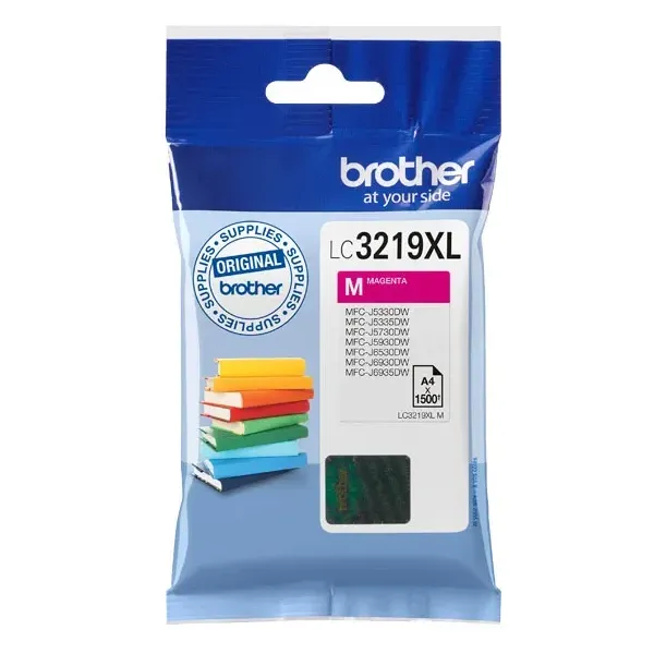 Cartucho de Tinta Original Brother LC-3219M XL Alta Capacidad/ Magenta
