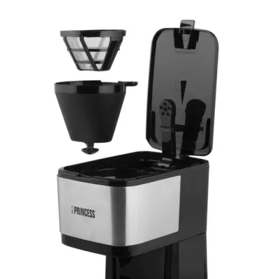 Princess 246030 Cafetera de Filtro Compacta Negra