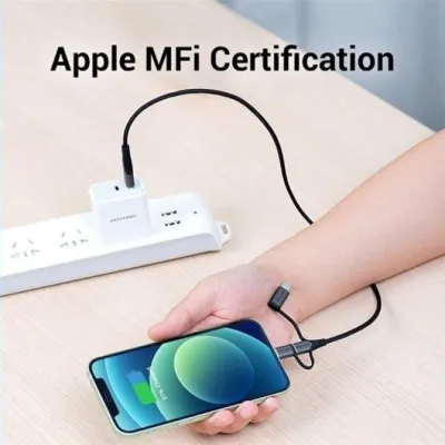 Cable USB 2.0 Tipo-C Vention CQJHG/ USB Macho/ USB Tipo-C Macho