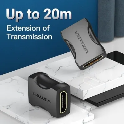 Adaptador HDMI 4K Vention AIRB0-2/ HDMI Hembra - HDMI Hembra/