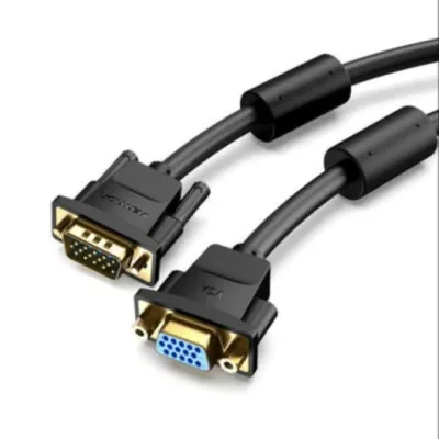 Cable Alargador SVGA Vention DAGBF/ VGA Macho - VGA Hembra/ 3m/