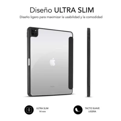 Subblim Clear Shock Case Funda Negra para iPad Pro 11"