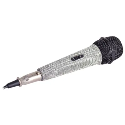 Trevi EM 30 STAR Negro, Metálico, Plata Micrófono para karaoke
