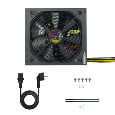Tooq Fuente de Alimentación 650W PFC ACTIVO Tooq Fuente de Alimentación 650W PFC ACTIVO