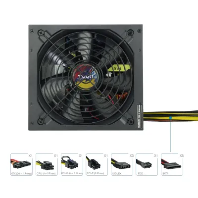 TooQ TQAPOLO-700SP 700W PFC Activo TooQ TQAPOLO-700SP 700W PFC Activo
