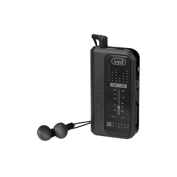 Trevi RA 738 FM Portátil Analógica Negro