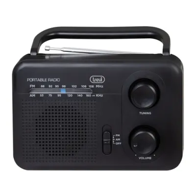 Trevi 0RA7F6400 radio Portátil Analógica Negro Trevi 0RA7F6400 radio Portátil Analógica Negro