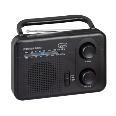 Trevi 0RA7F6400 radio Portátil Analógica Negro Trevi 0RA7F6400 radio Portátil Analógica Negro