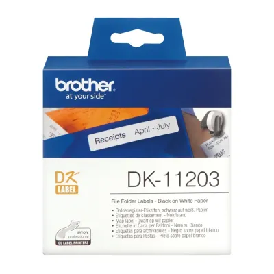 Etiquetas Precortadas Brother DK11203/ 300 unidades Etiquetas Precortadas Brother DK11203/ 300 unidades