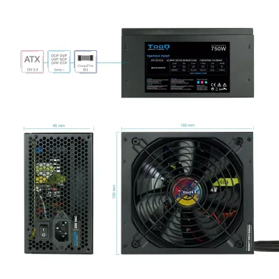 TooQ TQAPOLO-750SP 750W TooQ TQAPOLO-750SP 750W