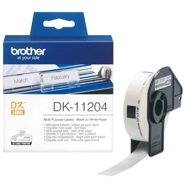 Brother DK-11204 Cinta de Impresión de Etiquetas
