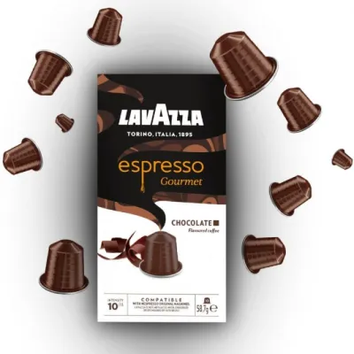 Cápsula Lavazza Espresso Gourmet Chocolate para cafeteras Cápsula Lavazza Espresso Gourmet Chocolate para cafeteras