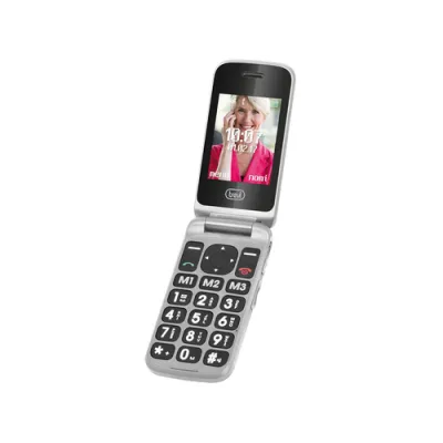 Trevi FLEX PLUS 55 6,1 cm (2.4") Plata Teléfono para personas