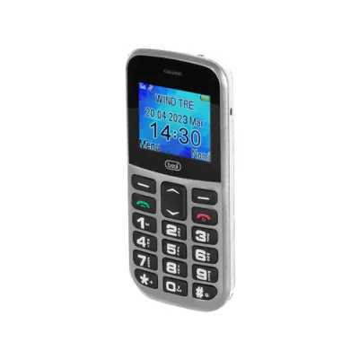 Trevi Max 20 4,5 cm (1.77") 160 g Plata Teléfono para personas