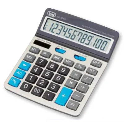 Trevi EC 3780 calculadora Escritorio Calculadora básica Gris Trevi EC 3780 calculadora Escritorio Calculadora básica Gris