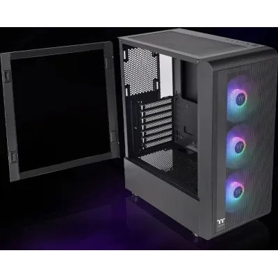 Thermaltake S200 TG ARGB Cristal Templado USB 3.0 Thermaltake S200 TG ARGB Cristal Templado USB 3.0