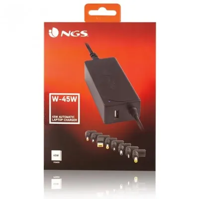 NGS W-45W Cargador Universal para Portátil 45W