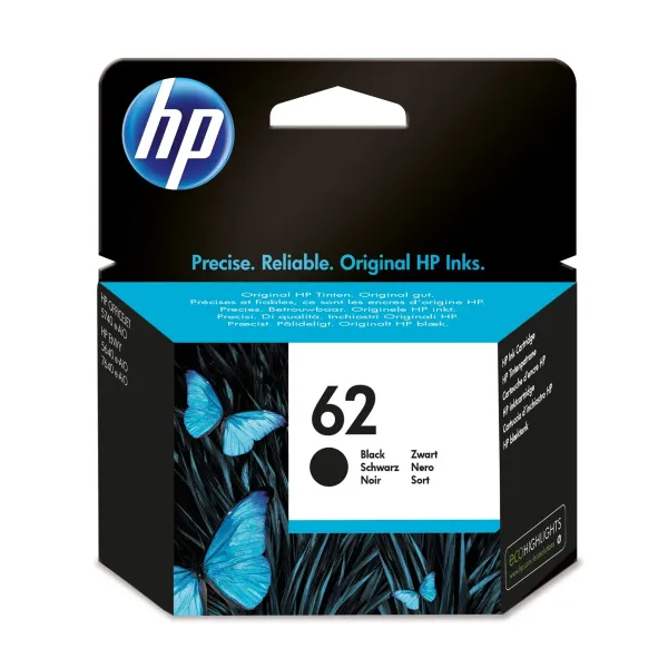 HP 62 Negro C2P04AE - Cartucho de Tinta Original