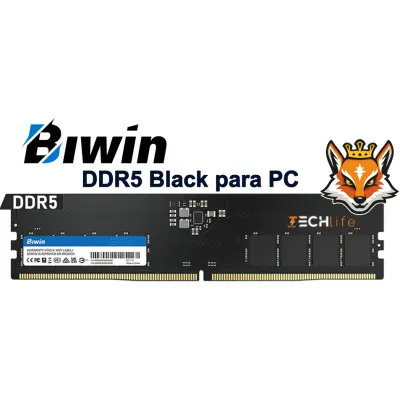 Biwin 32GB DDR5 a 4800MHz CL40 1.10v Biwin 32GB DDR5 a 4800MHz CL40 1.10v