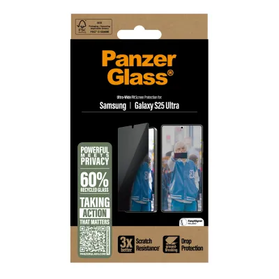 PanzerGlass Ultra Wide Fit Privacy Protector de pantalla PanzerGlass Ultra Wide Fit Privacy Protector de pantalla