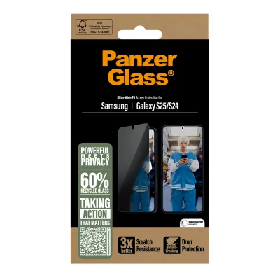 PanzerGlass Ultra Wide Fit Privacy Protector de pantalla PanzerGlass Ultra Wide Fit Privacy Protector de pantalla