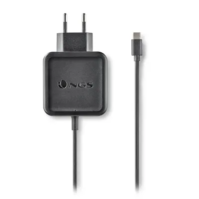 Cargador de Portátil NGS W-45W USB Tipo-C/ 45W/ Automático/ Cargador de Portátil NGS W-45W USB Tipo-C/ 45W/ Automático/