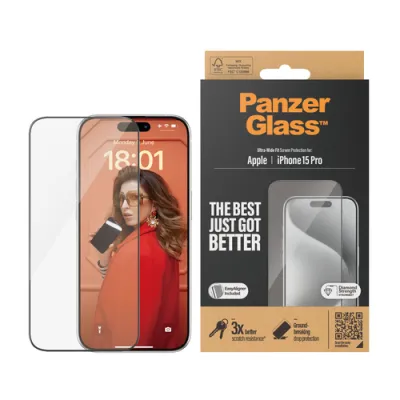 PanzerGlass Ultra Wide Fit Protector de pantalla Apple 1