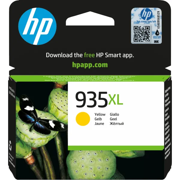 HP 935XL Amarillo C2P26AE - Cartucho de Tinta Original