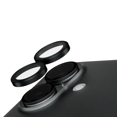 PanzerGlass SAFE Protector para camara Negro Aluminio del Apple