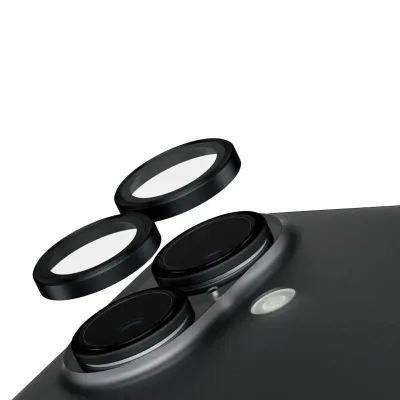 PanzerGlass SAFE Protector para camara Negro Aluminio del Apple