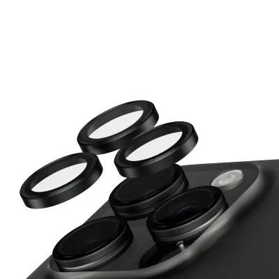 PanzerGlass SAFE Protector para camara Negro Aluminio del Apple