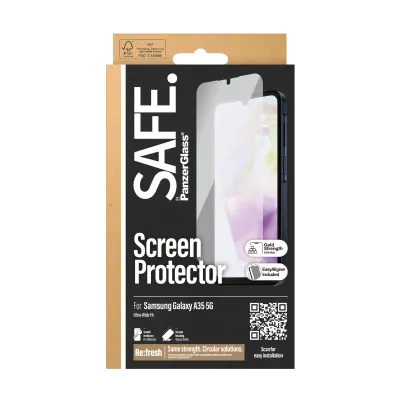 PanzerGlass SAFE. by Samsung New A34 5G UWF Protector de PanzerGlass SAFE. by Samsung New A34 5G UWF Protector de