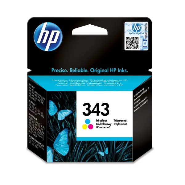 HP 343 Tricolor C8766EE - Cartucho de Tinta Original