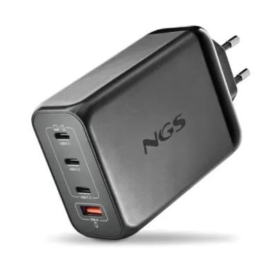 Ngs cargador ultrarapido240w 4 puertos 3usb-c 1 us Ngs cargador ultrarapido240w 4 puertos 3usb-c 1 us