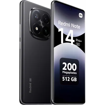 Xiaomi Redmi Note 14 Pro Plus 5G 12/512GB Medianoche Negro Libre