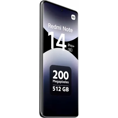 Xiaomi Redmi Note 14 Pro Plus 5G 12/512GB Medianoche Negro Libre
