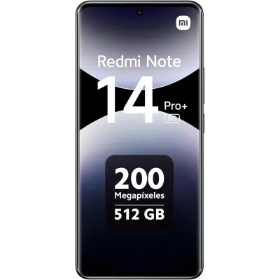 Xiaomi Redmi Note 14 Pro Plus 5G 12/512GB Medianoche Negro Libre