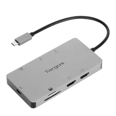 Targus Docking Station USB-C Dual HDMI 4K con Fuente de Targus Docking Station USB-C Dual HDMI 4K con Fuente de